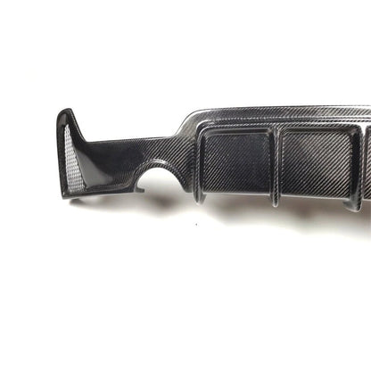 Real Carbon Fiber Rear Bumper Lip Diffuser For BMW F32 4 series M sport 2015-20