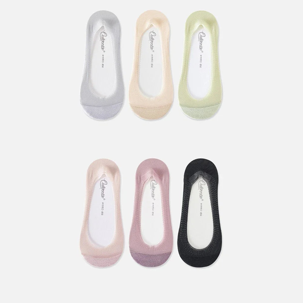 Casual Wear Anti-Slip Socks Seamless Toe for All-Day Comfort Breathable Fabric