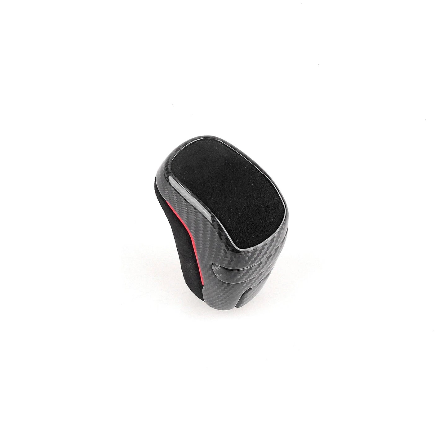 Gear Shift Knob for Toyota Tacoma (2015-2023) Carbon Fiber Black Red