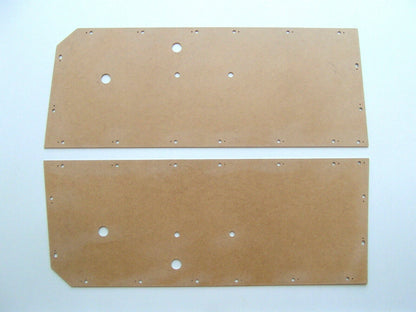 Door panel 2-door for Opel Kadett B (1967–1973)