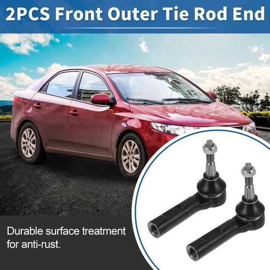 2 x Front Outer Tie Rod End Links for Buick LaCrosse Regal Verano