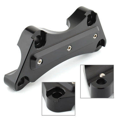 25mm Handlebar Risers for Harley Touring Models (1997-2019) Black