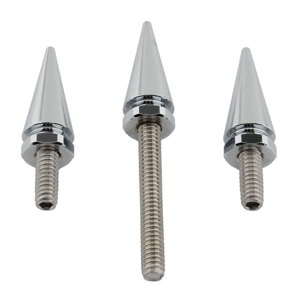 3 x 6mm Silver Windshield Screws for Harley Electra Glide (2014-2023)