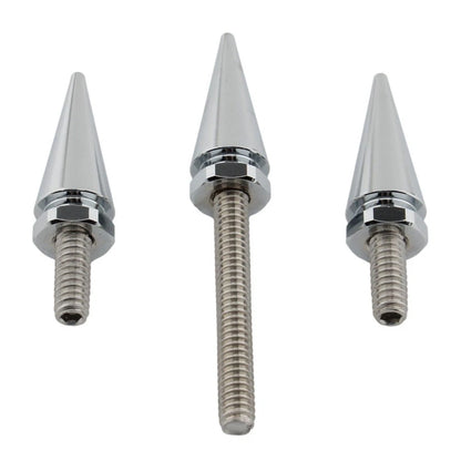 3 x 6mm Silver Windshield Screws for Harley Electra Glide (2014-2023)