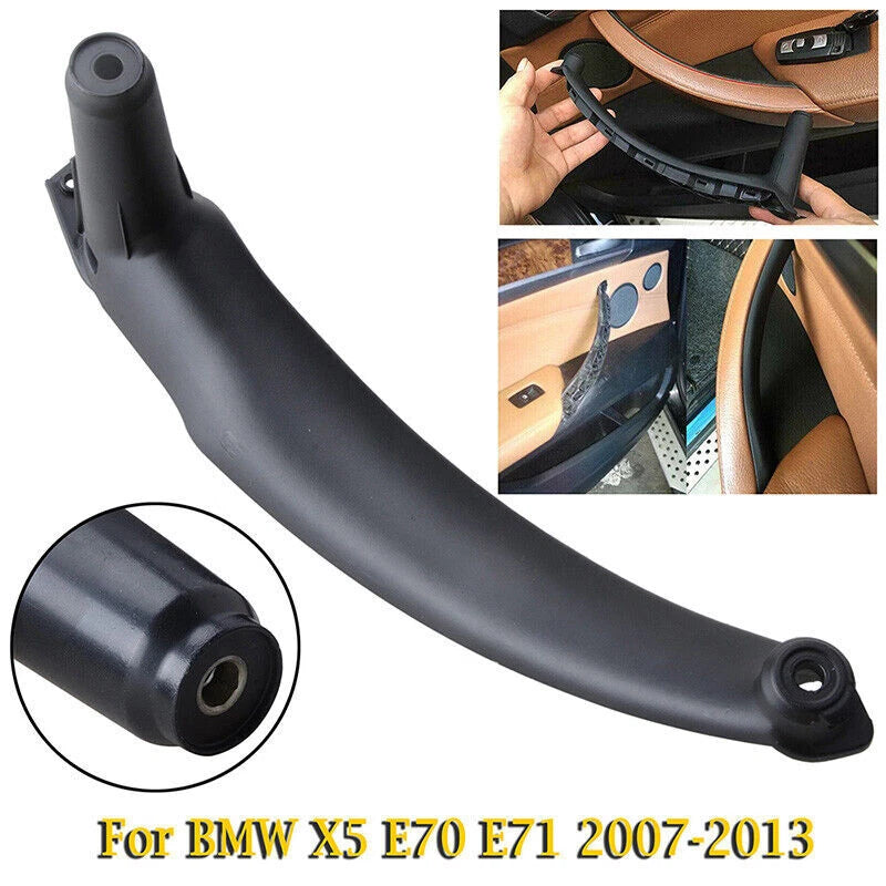 Black Inner Door Panel Handle Pull Cover for BMW E70 X5 (2007-2014)