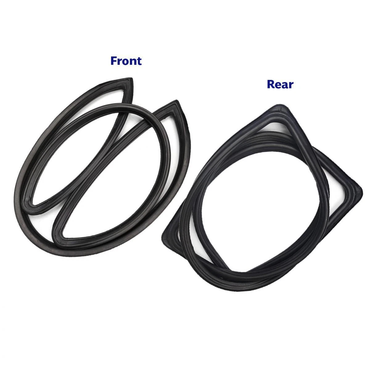 Windshield Rubber Weatherstrip Front Rear Fits Datsun Nissan Sunny KB210 coupe