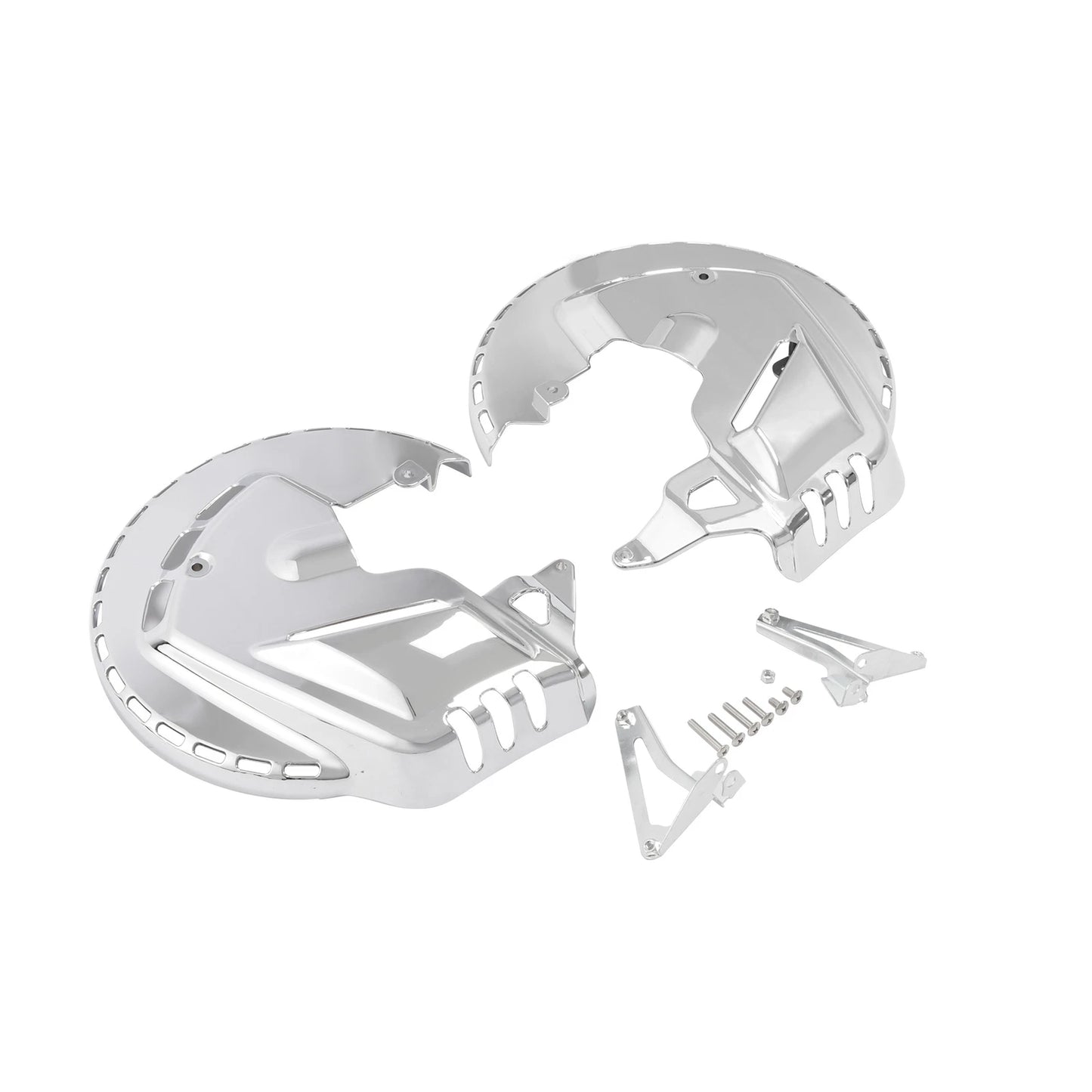 Front Brake Rotor Covers LED for Honda Goldwing 1800 F6B 13-17 (2001-2017)