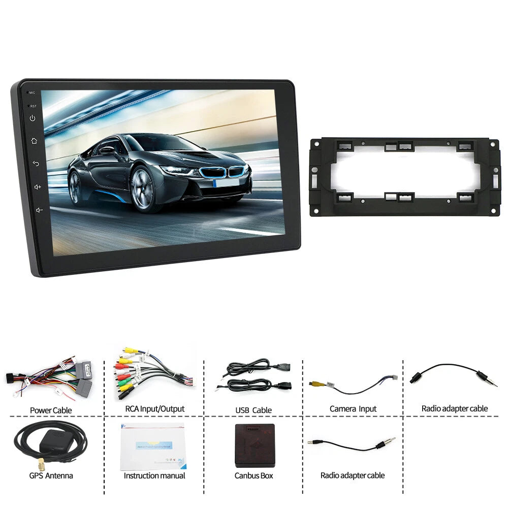 9'' Car Head Unit for Dodge Chrysler 300 Jeep PT Cruiser Grand Cherokee (2005-2010)