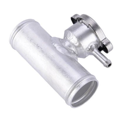 38mm Aluminum Radiator Coolant Inline Filler Neck Hose w/ Cap for Car Model