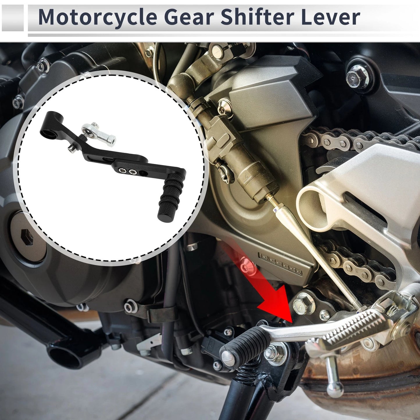 Gear Shifter Lever for Honda CBR650R (2019–2022)