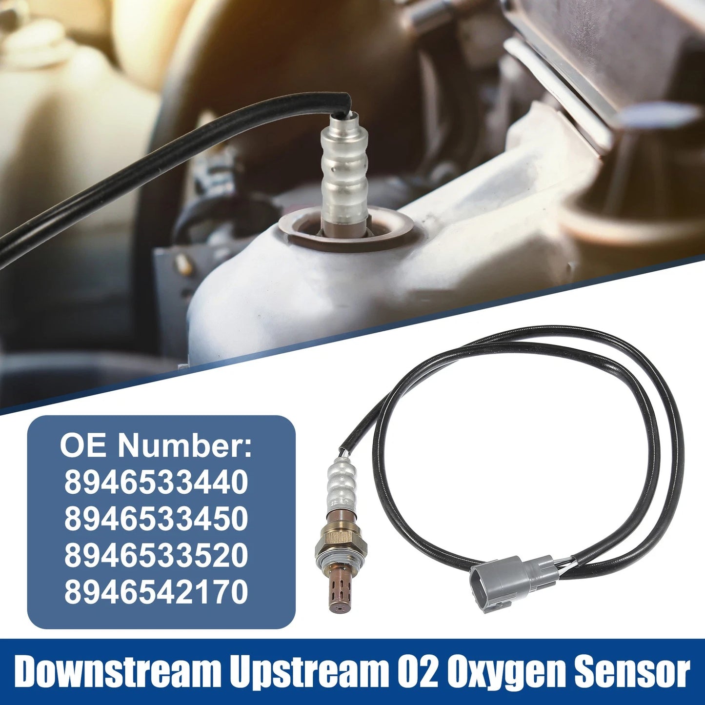 O2 Oxygen Sensor for Toyota 4Runner, Camry (2002-2023)