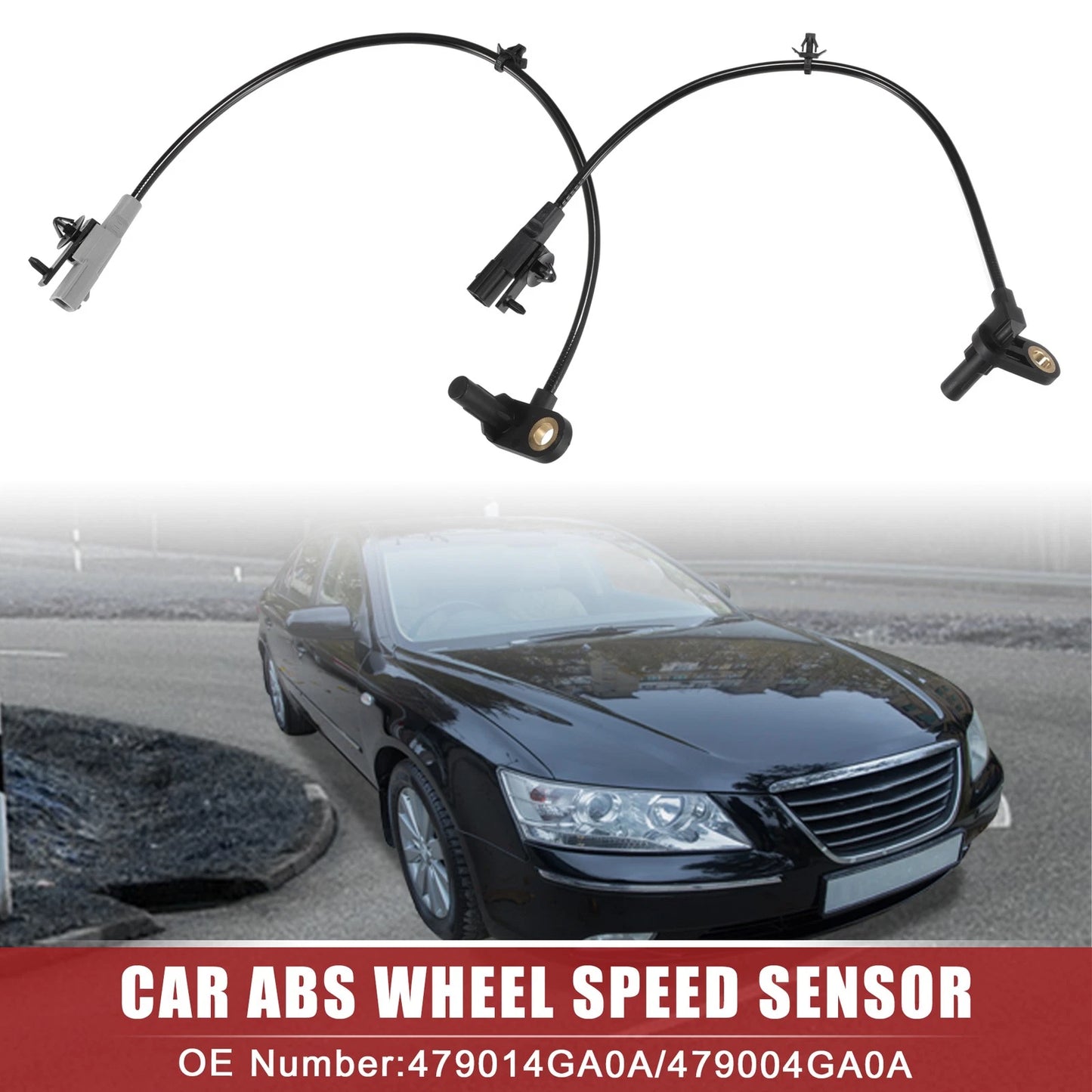 1 x Rear ABS Wheel Speed Sensor for Infiniti