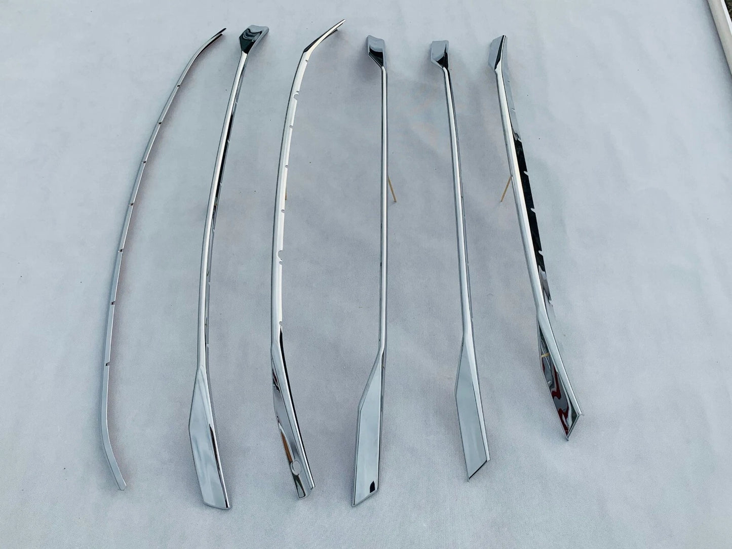 Grille Molding Radar Cover Trim for 2021-2023 Toyota Sienna 6 x Pieces (2021-2023)