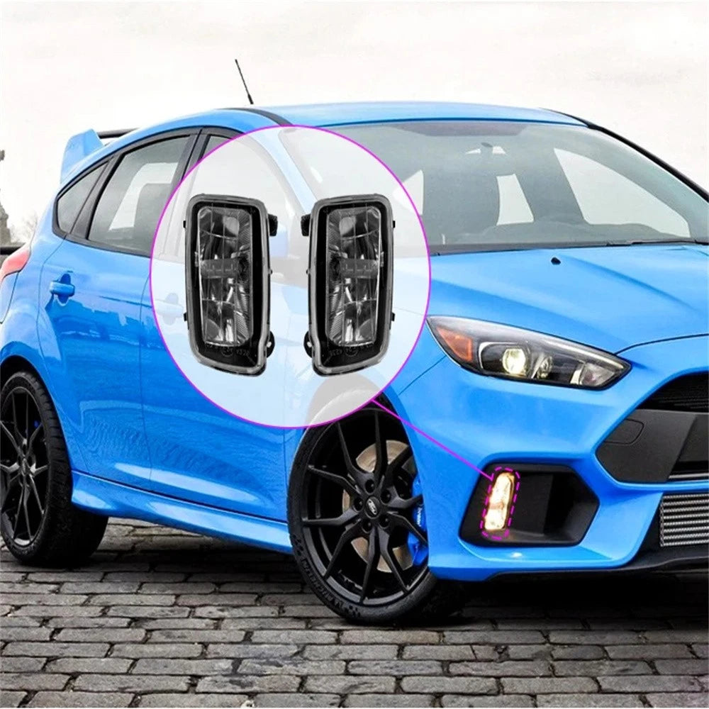 Fog Light Lamps  Left & Right for Ford Focus RS MK3, B-MAX (2012-2020)