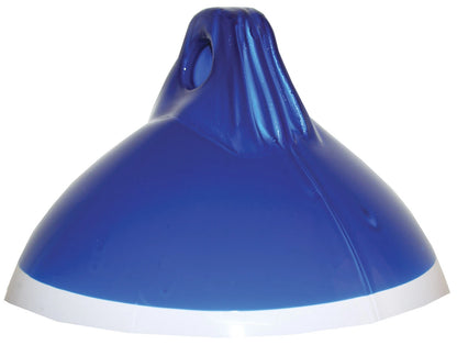 Heavy Duty Boat Fender Mooring White/Blue End PVC 700mm x 240mm