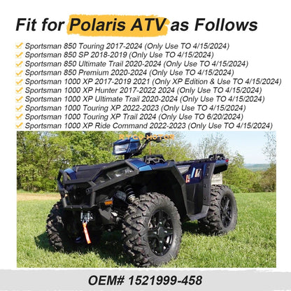 4 x Wheel Rim Caps for Polaris Sportsman 850 Touring Trail (2017–2024)