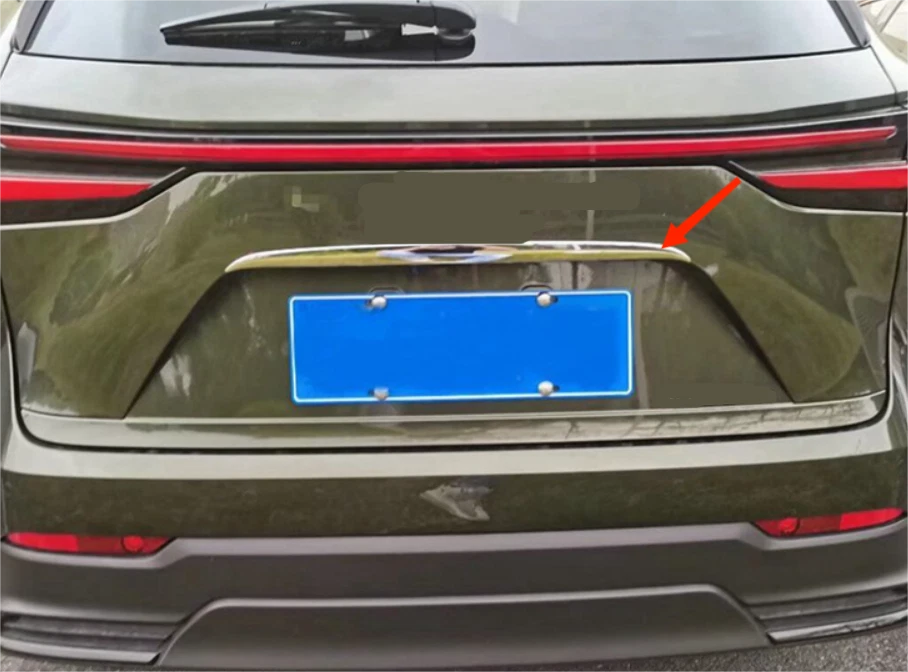 Rear Door Lid Boot Tail Cover Trim for Lexus NX250 350 350h (2022-2023)