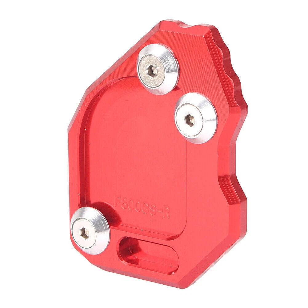 Kickstand Side Stand Pad for BMW F800GS 2008-2015 - Red