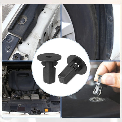 Retainer Fastener Clip Rivet Kit Fender Clip 120 Pcs Black for Toyota 4Runner