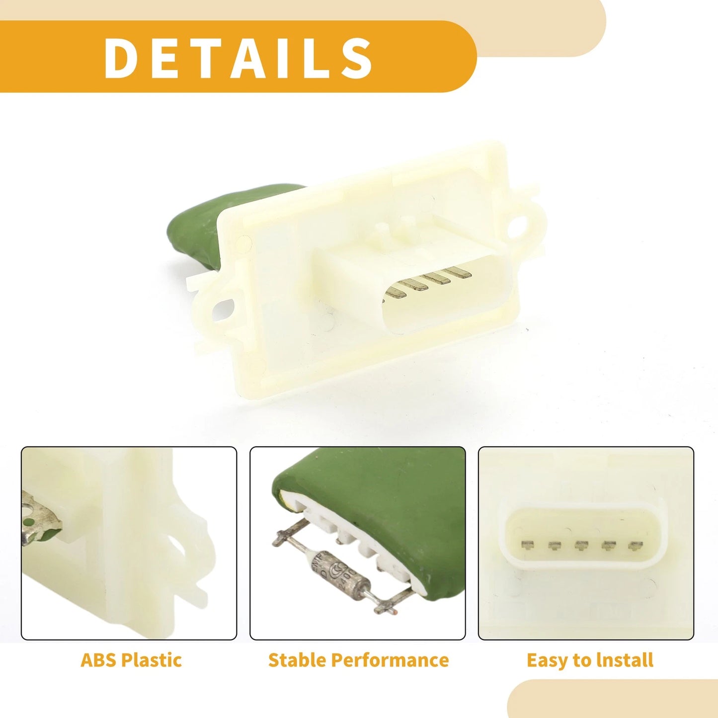HVAC Blower Motor Resistor for Chrysler Aspen (2007-2009)