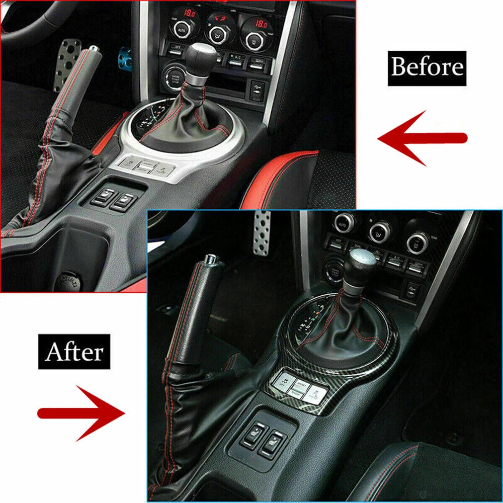 Gear Shift Panel Trim Bezel Cover for Toyota 86 Subaru BRZ (2012-2020)