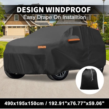 Waterproof 210D-PU Car Cover for Ford Edge (2007-2023)
