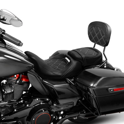 Sissy Bar Backrest for Harley Touring CVO Road Street Glide (2014-2023)