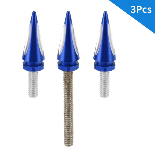 2 x Windshield Bolts for Harley Davidson Touring Street Glide Blue