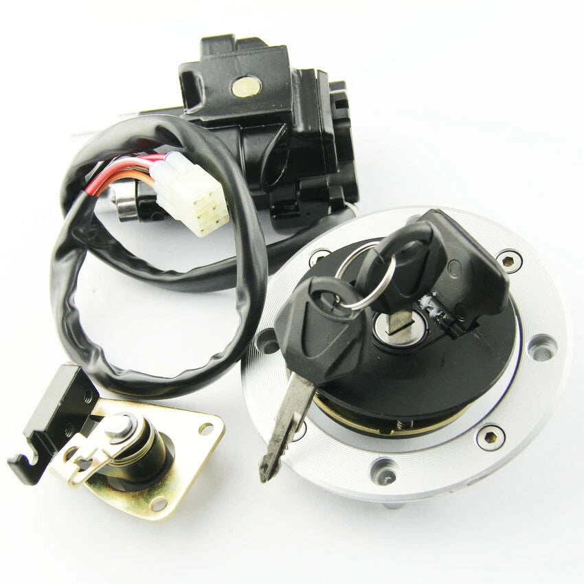 Ignition Key Switch Lock Set for Suzuki TL1000R GSXR600 TL1000S GSX600 GSX750 (1998-2001)