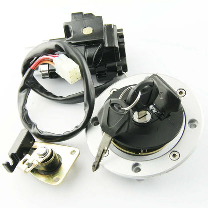 Ignition Key Switch Lock Set for Suzuki TL1000R GSXR600 TL1000S GSX600 GSX750 (1998-2001)