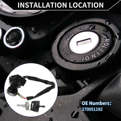 Ignition Key Switch for Kawasaki Bayou 220 KLF220 (1996–2002)