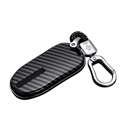 Carbon Fiber Key Fob Case Cover for Tesla Model 3, Model S (2017-2023)