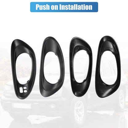 Set Interior Left Right Side Handle Cover for Chevy Trailblaze (2002-2009)