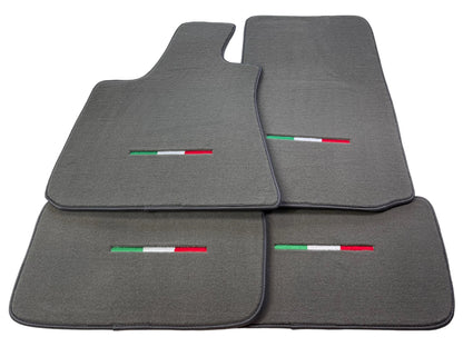 Gray Floor Mats for Maserati Ghibli (2013-2022) Italy Edition Autowin