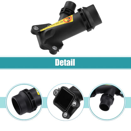 Engine Coolant Hose Connector for BMW E38 E39 E46 E65 E66 E67 (1995-2006)