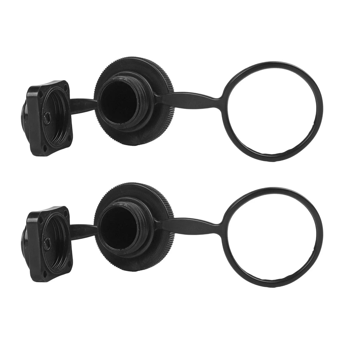 Quality Air Valve Cap for Inflatable Boat Airbed - Anti-leak Black