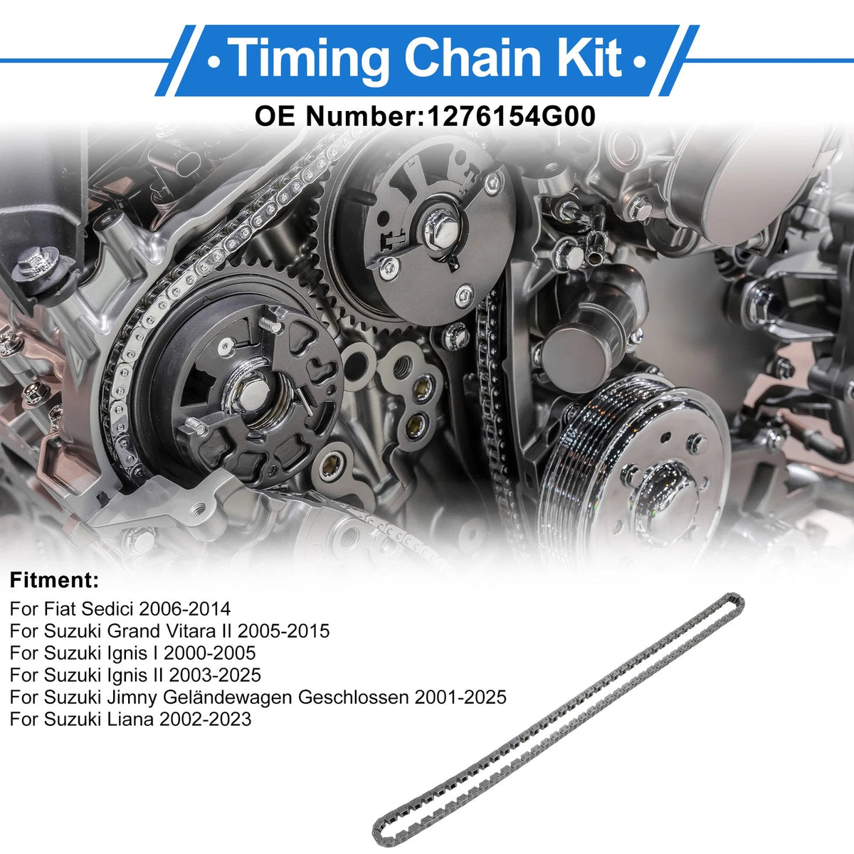Timing Chain Kit for Fiat Sedici (2006-2014)