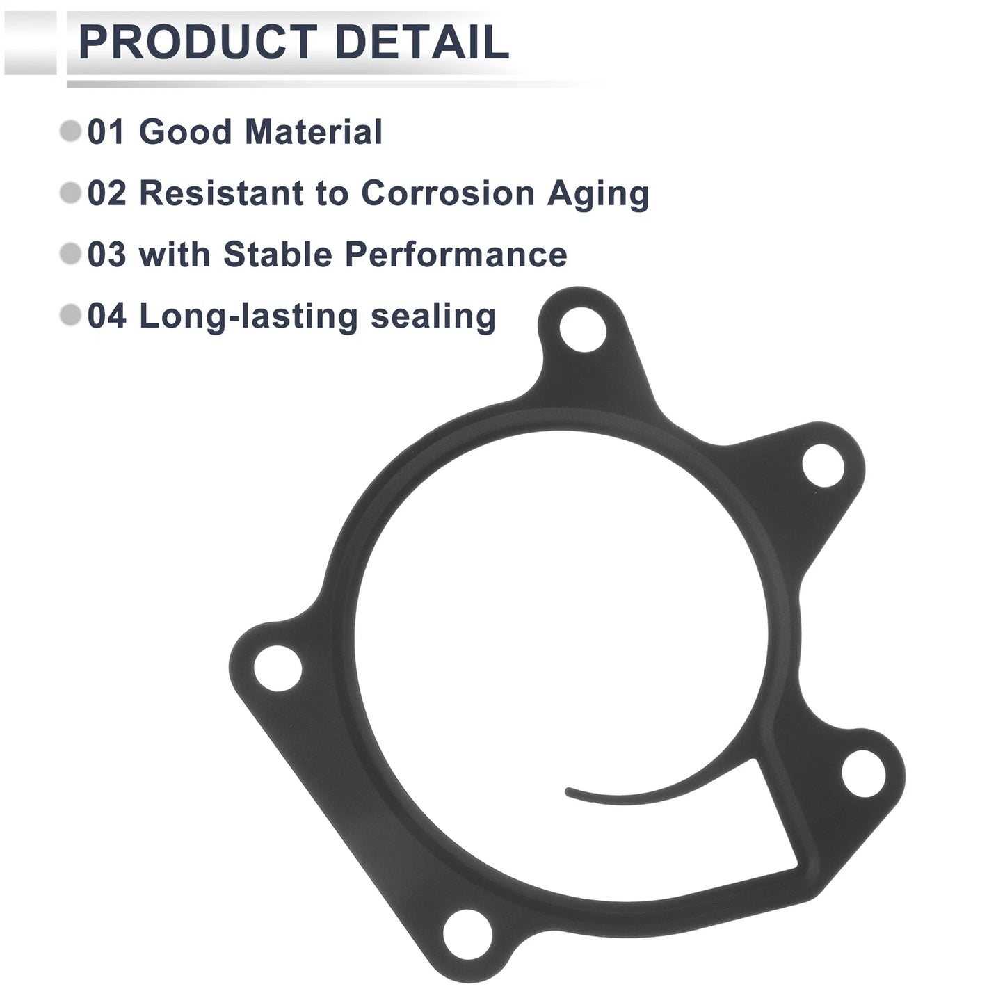 Water Pump Gasket for Nissan Juke (2011-2017) Rubber 1Pc