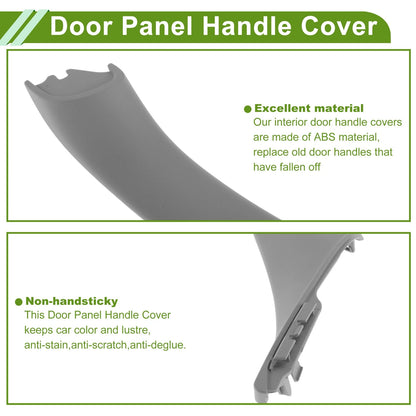 Door Handle Trim Cover for BMW 5 Series (2011-2016) Gray