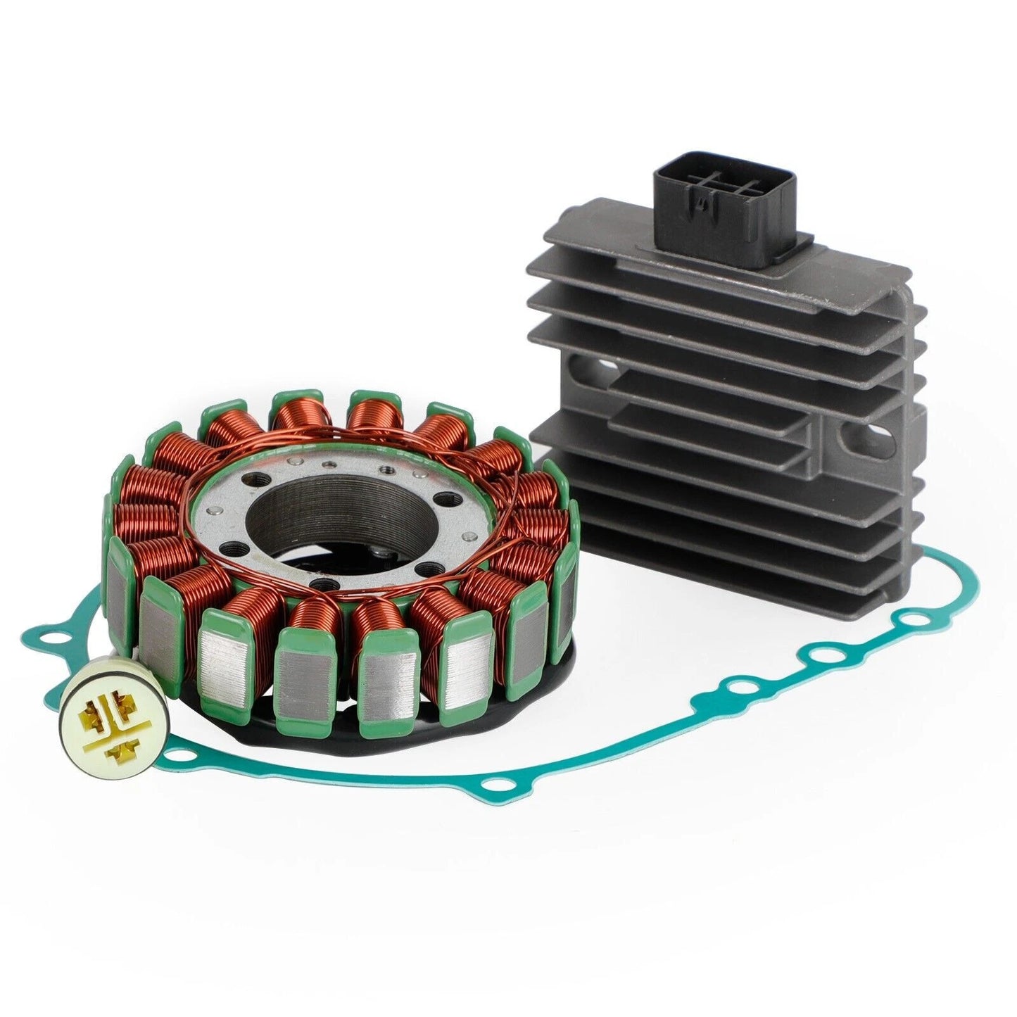Alternator Stator, Regulator, Gasket for Kawasaki ZR750/Z1000 (2003-2007)