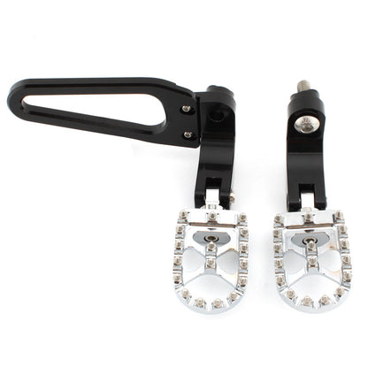 2 x Rear Foot Rest Footpegs for BMW R18 B Classic Transcontinental (2020-2023)