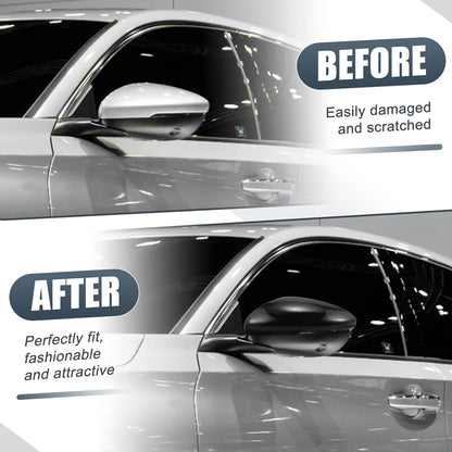 Gloss Black Rearview Mirror Covers for Honda Accord (2018-2021)