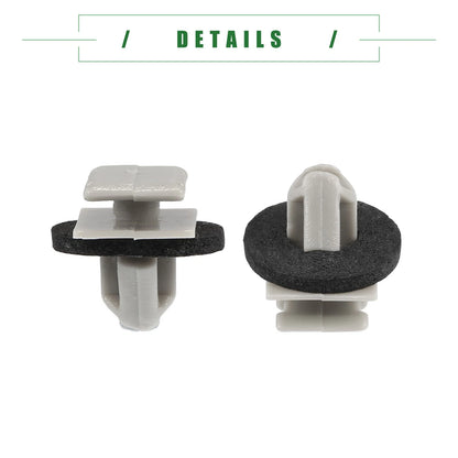 Trim Clips for Jeep Grand Cherokee 2012-2021 - 10 x Car W Type Clips
