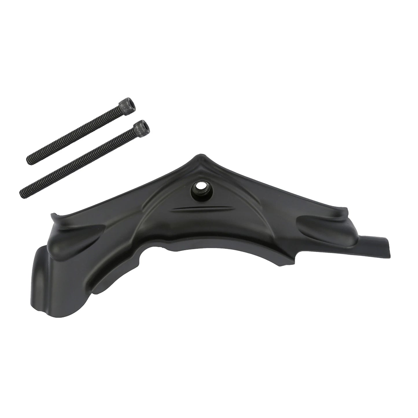 Black Cylinder Base Side Cover for Harley Touring, Dyna (2006-2016)