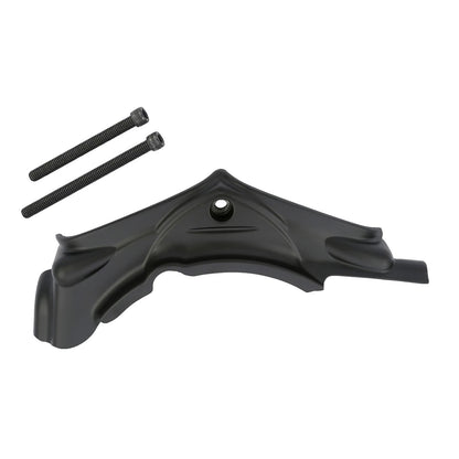 Black Cylinder Base Side Cover for Harley Touring, Dyna (2006-2016)