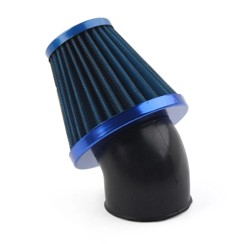 48mm Air Intake Filter Cleaner for Motorcycle - Stainless Steel Mesh (All Years)