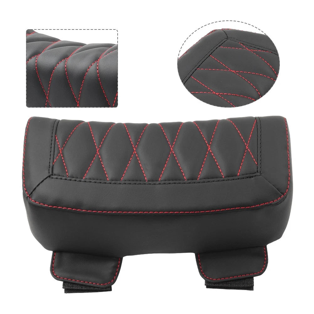 Rear Seat Trunk Filler Pad for Indian Chieftain (2014-2020) Black/Red