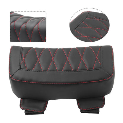 Rear Seat Trunk Filler Pad for Indian Chieftain (2014-2020) Black/Red