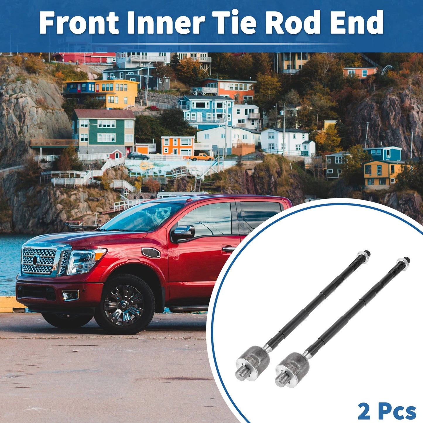 Front Inner Tie Rod Ends for Nissan Altima, Maxima (2002-2008)