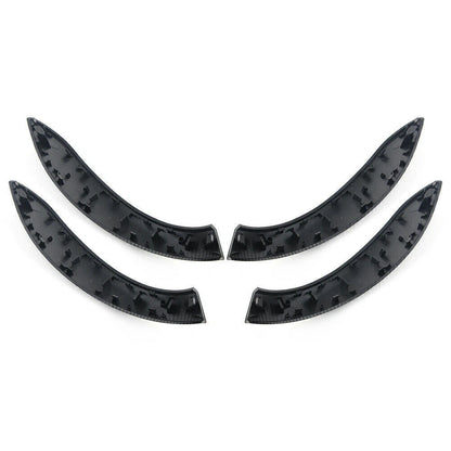 4 x Black Inner Door Handle Covers for BMW 3/4 Series (2013-2018)